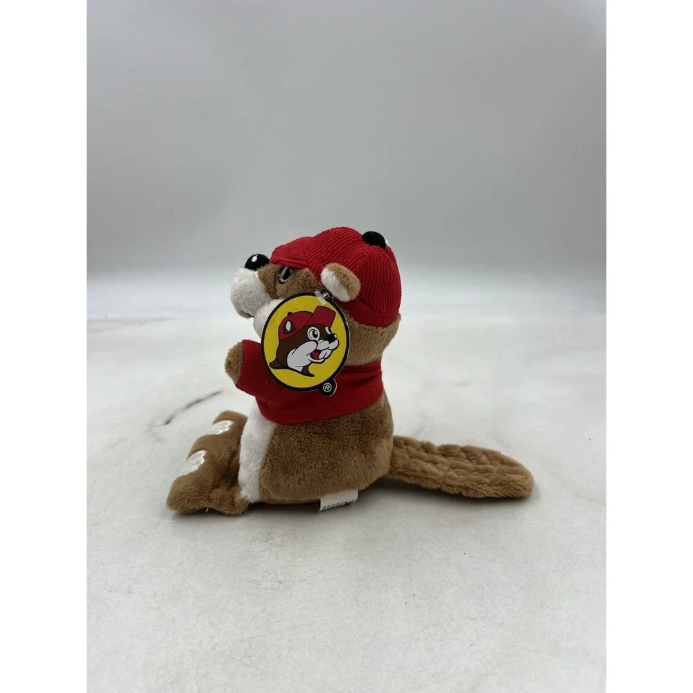 Buc-ee's Beaver Plush Cell Phone Holder Stand Jaag Red Hat T-Shirt Texas Mascot